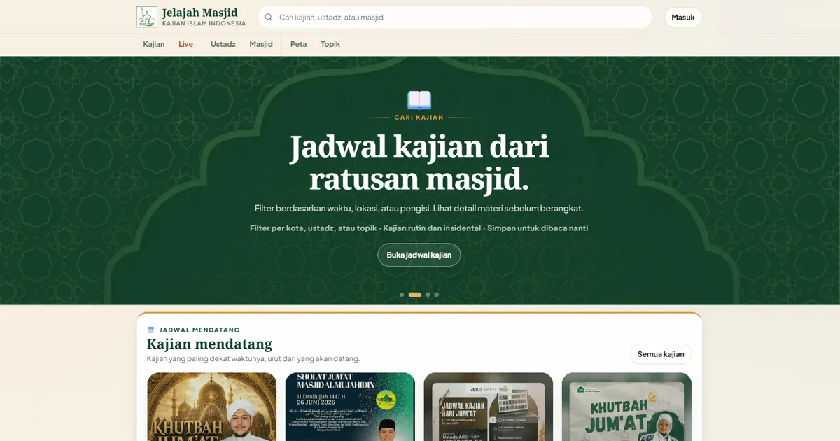 Masjid Ath Thuuba: Tempat Beribadah yang Menyatukan Cilacap